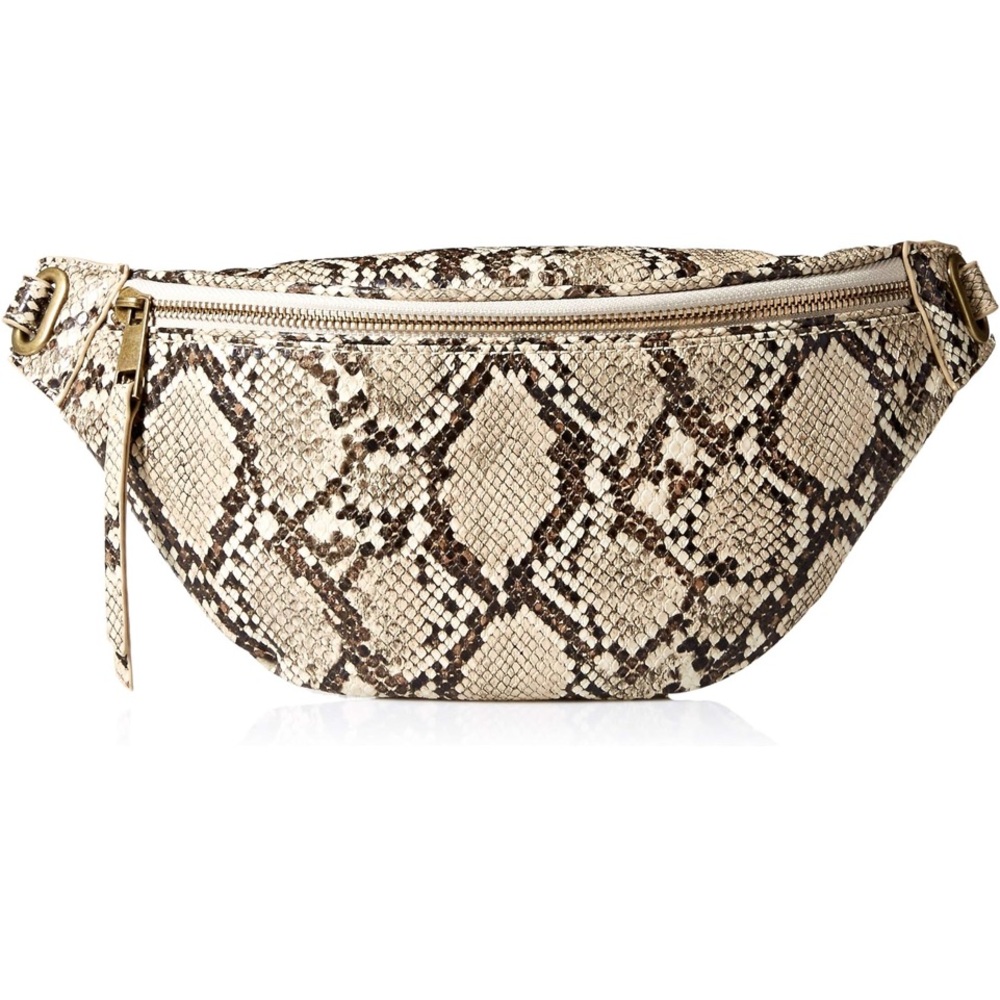 Snakeskin Fanny Pack Bag